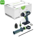 Wiertarko-wkrętarka TPC 18/4 BASIC QUADRIVE Udarowa AKU FESTOOL 575604 + Bonus Week TBX