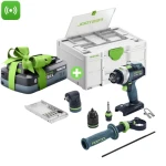 Wiertarko-wkrętarka udarowa TPC 18/4-Basic-Set QUADRIVE Aku FESTOOL 577625 Bonus Week