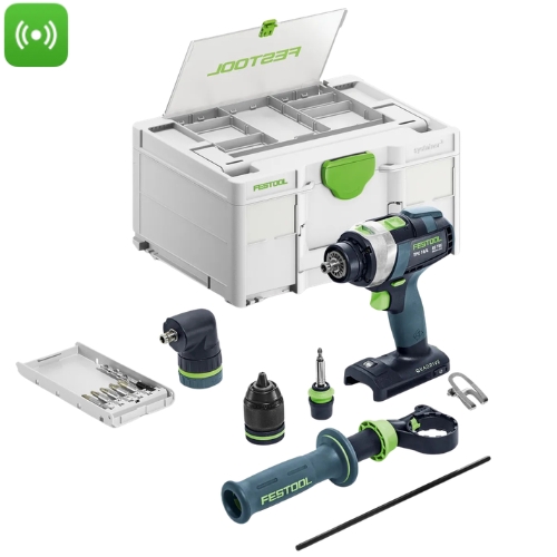 Wiertarko-wkrętarka udarowa TPC 18/4-Basic-Set QUADRIVE Aku FESTOOL 577625
