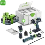 Akumulatorowa Wiertarko-wkrętarka udarowa TPC 18/4 Basic-Set/XL QUADRIVE FESTOOL 578832 Bonus Week