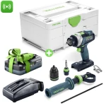 Wiertarko-wkrętarka TPC 18/4 BASIC QUADRIVE Udarowa AKU FESTOOL 575604 Ładowarka TCL 201135Bonus Week