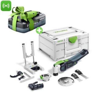 Akumulatorowe urządzenie wielofunkcyjne OSC 18 E-Basic-Set VECTURO FESTOOL 576592 TBX Bonus Week