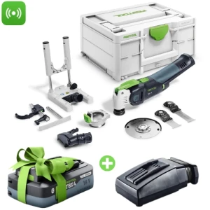 Urządzenie OSC 18 E-Basic-Set VECTURO FESTOOL 576592 Ładowarka TCL TBX Bonus Week