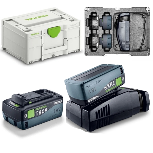 FESTOOL Zestaw energii SYS 18V 2xTBX8/SCA16 Technologia Tabless 578814