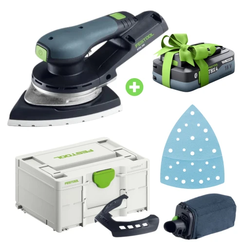 DTSC 200-Basic Akumulatorowa szlifierka STOPA 145x195 FESTOOL 577713 Bonus Week TBX