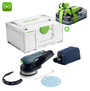 FESTOOL SZLIFIERKA LED ETSC 2 125-Basic Akumulatorowa mimośrodowa 577733 Bonus Week
