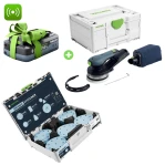 Szlifierka ETSC 2 125-Basic FESTOOL 577733 Systainer³ na materiały ścierne D125 GR SYS Granat 578193 Bonus Week TBX