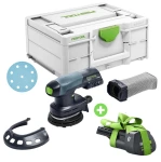 Szlifierka ETSC 125 Li-Basic  mimośrodowa akumulatorowa FESTOOL 576370 Bonus Week