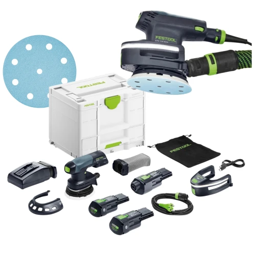 Szlifierka ETSC 125 3,0 I-Set Mimośrodowa Oświetlenie LED FESTOOL 578857