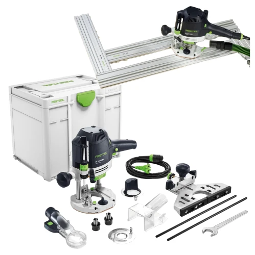 Festool Frezarka górnowrzecionowa OF 1400 EBQ-Plus 578940 + Szablon do frezowania MFS 700 nr 492611