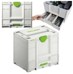 Festool Systainer³ SYS3-COMBI M 337 z 1 szufladą, wysoki 577767
