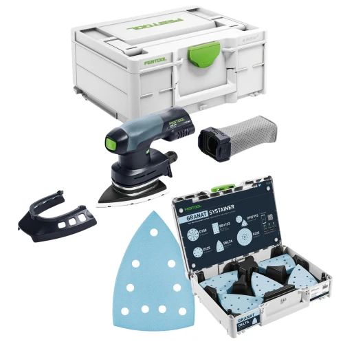 FESTOOL Szlifierka Delta DTSC 400 Basic 577507 Systainer papiery ścierne 578195