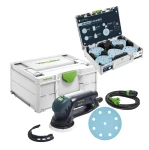 Szlifierka ROTEX RO RO 125 FEQ-Plus Systainer z krążkami FESTOOL 576029