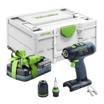 Wiertarko-wkrętarka T 18+3-Basic Akumulatorowa Montaż Budowa FESTOOL 576448 Bonus Week TBX