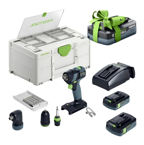 Wiertarko-wkrętarka TXS 18 C 3,0-Set Akumulatorowa FESTOOL 576896