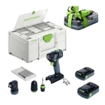 Wiertarko-wkrętarka TXS 18 C 3,0-Set Akumulatorowa BEZ ŁADOWARKI FESTOOL 576896 TBX