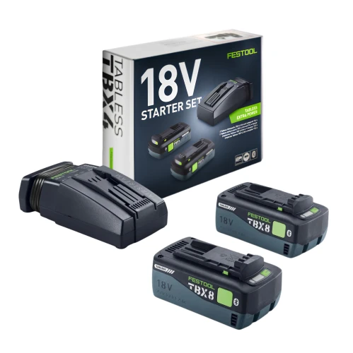 Zestaw energii 2xAkumulator TBX 8.0 Ładowarka SCA16 Tabless FESTOOL 578892 18V 2xTBX8/SCA16