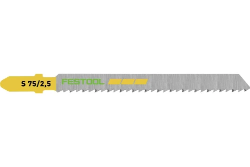 Brzeszczot Wood Fine Cut S 75/2,5 Precyzyjne ciecia bez wyrw Sztuk 1 FESTOOL 204256 (1)