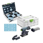 Szlifierka RTSC 400 Li-Basic Akumulatorowa 576347 i Systainer z papierami ściernymi 578194 FESTOOL