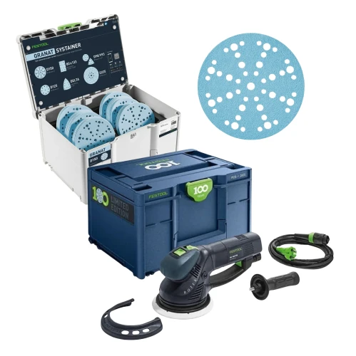 Szlifierka ROTEX RO 150 FEQ-Plus Systainer Limitowana Edycja FESTOOL Systainer z papierami 578192