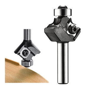 Frez do zaokrągleń z płytkami wymiennymi S8 HW R2 D28 KL12,7 MFK FESTOOL 499809