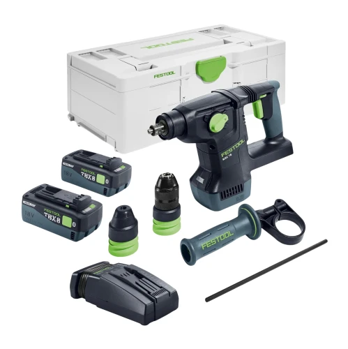 MŁOTOWIERTARKA KHC 18 EB FESTOOL 577447 Ładowarka SCA 16 i 2x Akumulator 8.0 (578892)