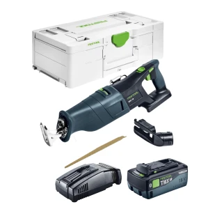 Piła szablasta RSC 18 FESTOOL 576947 Ładowarka SCA Airstream TBX 8.0 FESTOOL 578746