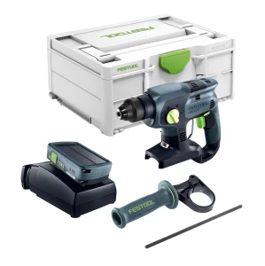 Młotowiertarka z funkcją kucia KHC-S 18 FESTOOL Akumulator TBX 4 Ładowarka
