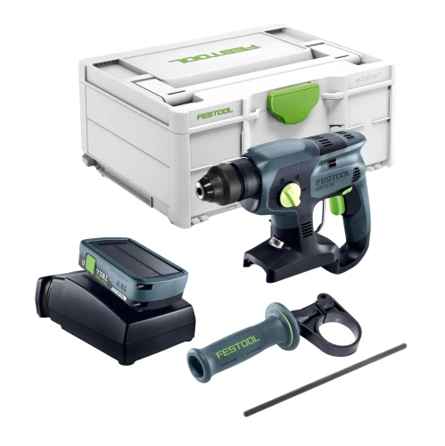 Młotowiertarka z funkcją kucia KHC-S 18 FESTOOL Akumulator TBX 4 Ładowarka