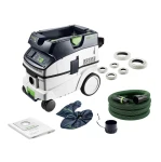 Odkurzacz mobilny CTM 26 EI-FLR CLEANTEC z ochraniaczami na koła i buty FESTOOL 578159