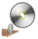 Tarcza pilarska Wood Fine Cut HW 260x2,5x30 W80 czyste cięcie bez wyrw do KS 120 FESTOOL 494605