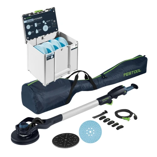 Szlifierka PLANEX przegubowa LHS 2-M 225 EQ FESTOOL 577354 Systainer z Papierami Ściernymi P80, P120, P180, P220