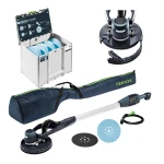 PLANEX EASY LHS-E 225 EQ SZLIFIERKA PRZEGUBOWA 571934 + SYSTAINER Z KRĄŻKAMI ŚCIERNYMI 578281