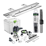 Frezarka OF 1400 FESTOOL 578940 Szablon do blatów APS 900/3 Frez z płytkami wymiennymi FESTOOL 491110