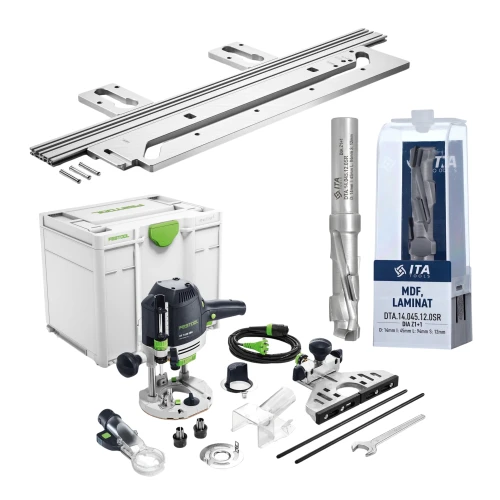 FESTOOL FREZARKA OF 1400 EBQ-Plus 578940 Szablon do blatów APS 900 FREZ DIAMENTOWY DO BLATÓW ITA DTA.14.045.12.0SRE
