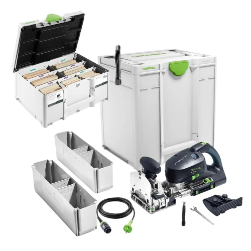 Frezarka Lamelownica DOMINO XL DF 700 EQ-Plus FESTOOL 576426 Systainer z łącznikami 576792