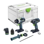 Wiertarko-wkrętarka i Zakrętarka TID 18 Basic-Set TPC 18/4 FESTOOL 578833 
