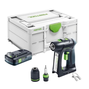 Wiertarko-wkrętarka C 18 FESTOOL 576434 z akumulatorem TBX 4.0