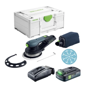 Szlifierka LED ETSC 2 150-Basic Mimośrodowa AKU FESTOOL 577723  Akumulator TBX 4,0 i Ładowarka