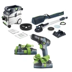Festool Szlifierka żyrafa Planex Easy i Odkurzacz CTM 36 EI AC-Planex 578418 Bonus TBX 18