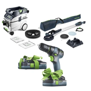 Festool Szlifierka żyrafa Planex Easy i Odkurzacz CTM 36 EI AC-Planex 578418 Bonus TBX 18