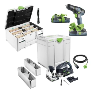 Frezarka Lamelownica DOMINO XL DF 700 EQ-Plus FESTOOL 576426 Systainer z łącznikami 576792