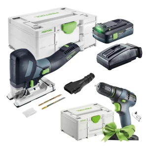 FESTOOL Wyrzynarka PSC 500 (576959) Plus Akumulator TBX 4,0 Ładowarka TCL 6 Bonus TXS 18