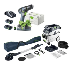 Szlifierka PLANEX LHS 2-M 225 EQ Odkurzacz CTM 36-Set Klasa M FESTOOL 578453