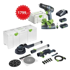 FESTOOL Szlifierka przegubowa LHS 2 225 EQI-Plus PLANEX LED 575990