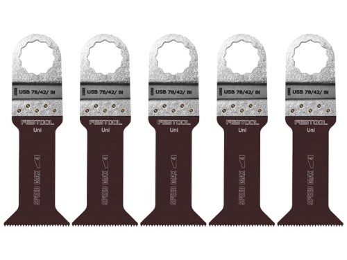 Festool Uniwersalny brzeszczot bimetalowy do cięcia wgłębnego VECTURO USB 78/42/Bi 5x 500147