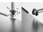 Frez do zaokrągleń S8 HW R2 D20-KL OFK do OF 1010, OFK 700, MFK 700 MFKC 700 FESTOOL 499798