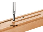 Frez do wpustów HW S8 D4/10 do OF 1010, OF 1400, OF 2200 FESTOOL 490953