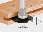 FESTOOL Frez krążkowy do wpustów HW D40x1,5 do OF 1010, OF 1400, OF 2200 nr 491038